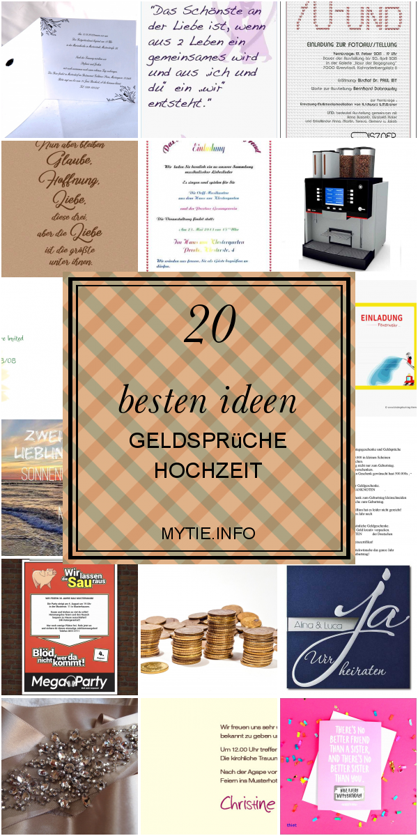 20 Besten Ideen Geldsprüche Hochzeit